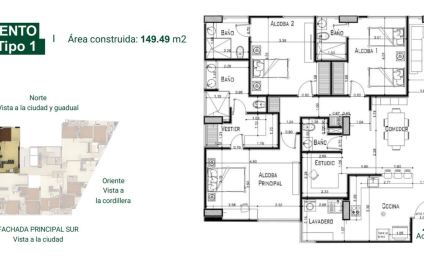 Exclusivos Apartamentos para la Venta – Edificio Sostenible Torre Valparaíso
