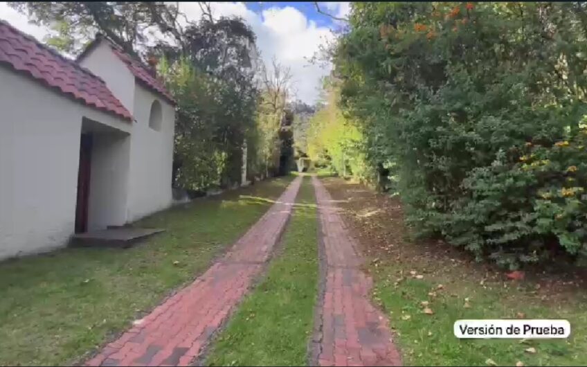 Casa Campestre Amoblada Para La Venta En Bogotá