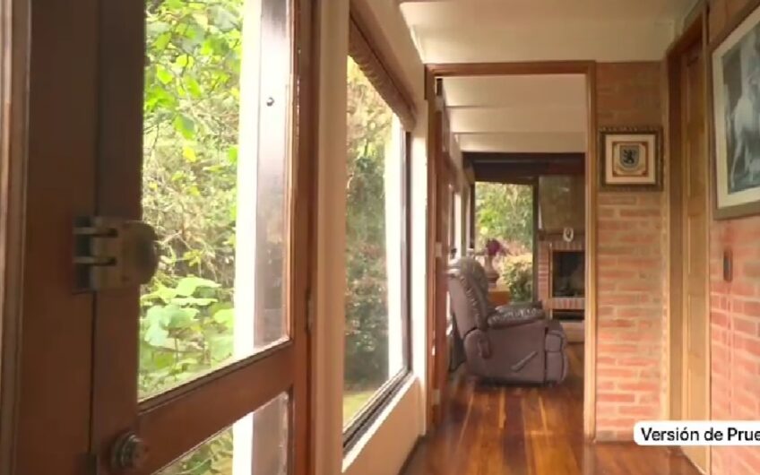 Casa Campestre Amoblada Para La Venta En Bogotá