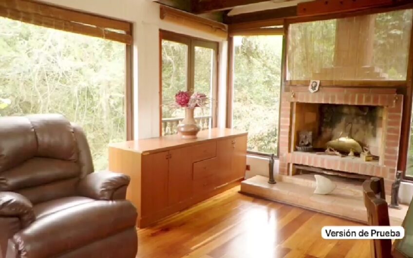 Casa Campestre Amoblada Para La Venta En Bogotá