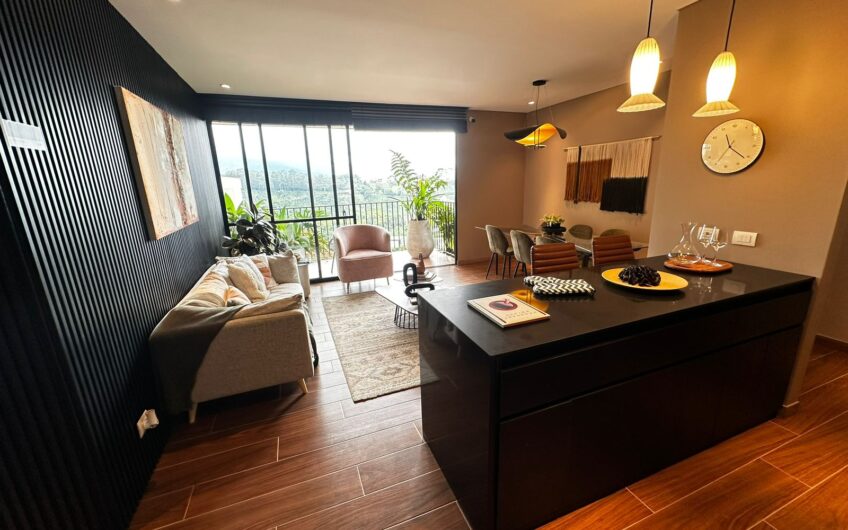 Exclusivo Apartamento Totalmente Nuevo Con Terraza de 80M2 Vista Cordillera en el Condominio la Reserva