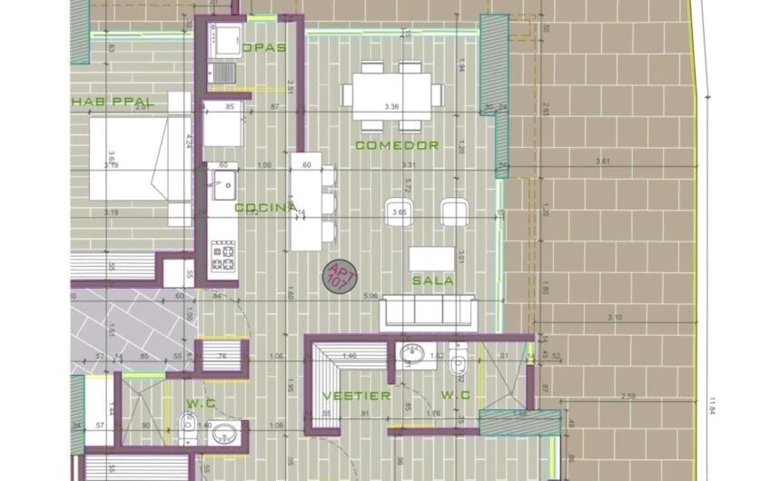 Exclusivo Apartamento Totalmente Nuevo Con Terraza de 80M2 Vista Cordillera en el Condominio la Reserva