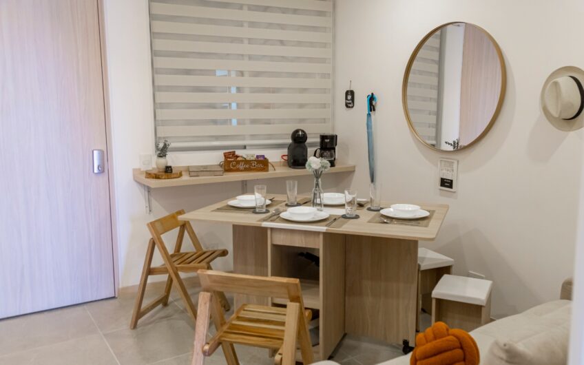 Apartaestudio completamente amoblado para la Venta en la Avenida Centenario