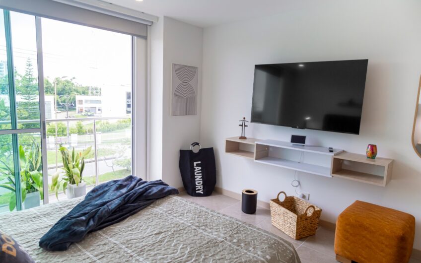 Apartaestudio completamente amoblado para la Venta en la Avenida Centenario